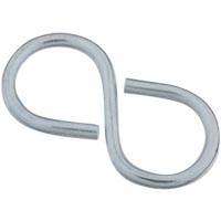 STANLEY ZINC CLOSED S-HOOK 2-1/8