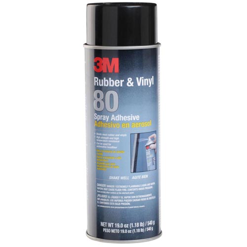 RUBBER/VINYL 80 SPRAY ADHESIVE 1