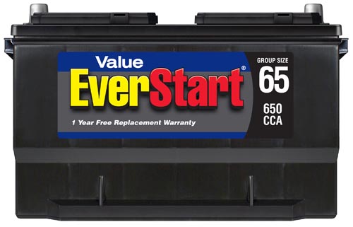 CAR BATTERY 650CCA