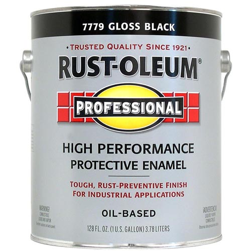 R-O PAINT RST FLAT BLK 1G