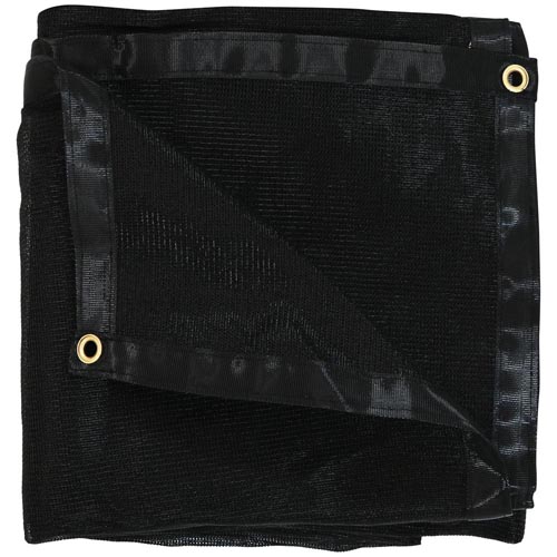 TARPAULIN MESH 8 X 10 BLACK