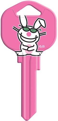 KEYBLANK HAPPY BUNNY KW1-HB1