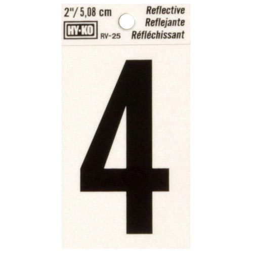 HY-KO 2 REFLECTIVE NUMBER 4