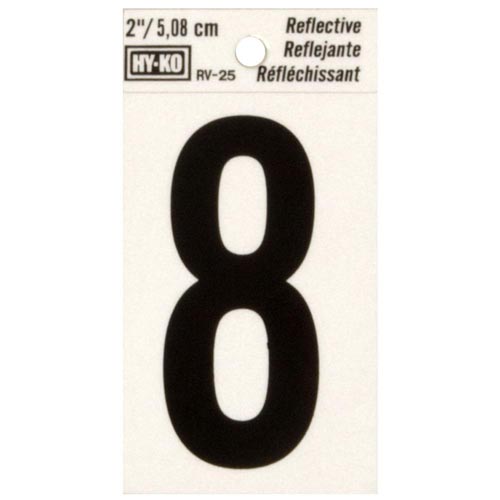 HY-KO 2 REFLECTIVE NUMBER 8