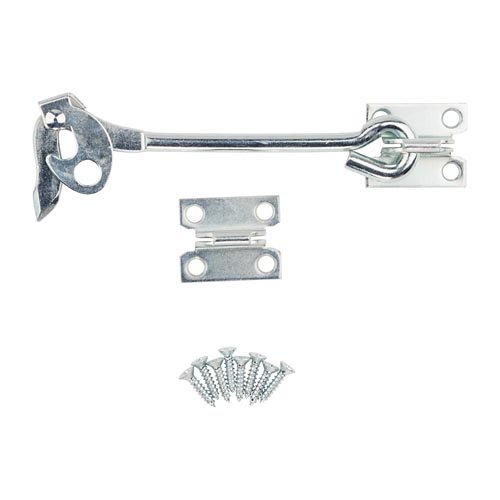 NATIONAL GATE HOOK/EYE ZP 6IN