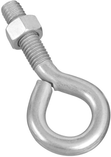 STANLEY ZINC EYEBOLT W/NUT 1/2 X