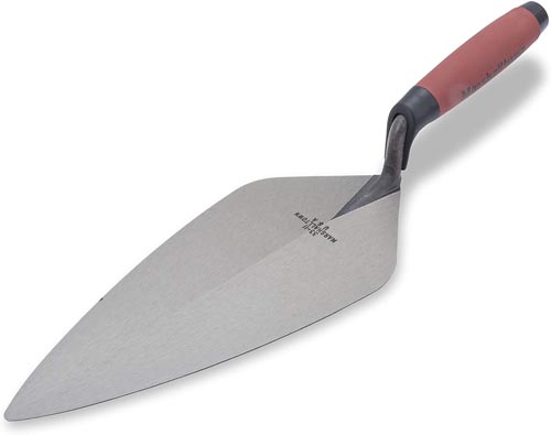 Marshalltown 33 11FG Brick Trowel, DuraSoft Handle, Forged, Narrow, Taper