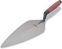 Marshalltown 33 11FG Brick Trowel, DuraSoft Handle, Forged, Narrow, Taper