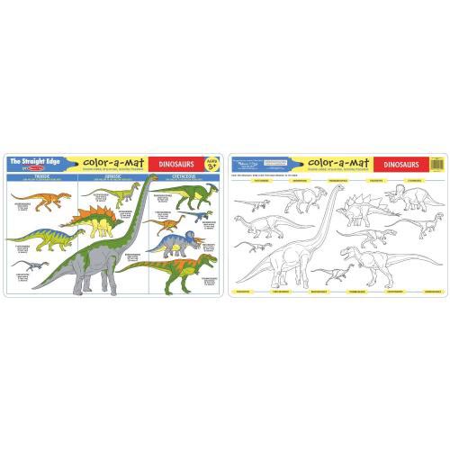 LEARNING MAT DINOSAURS