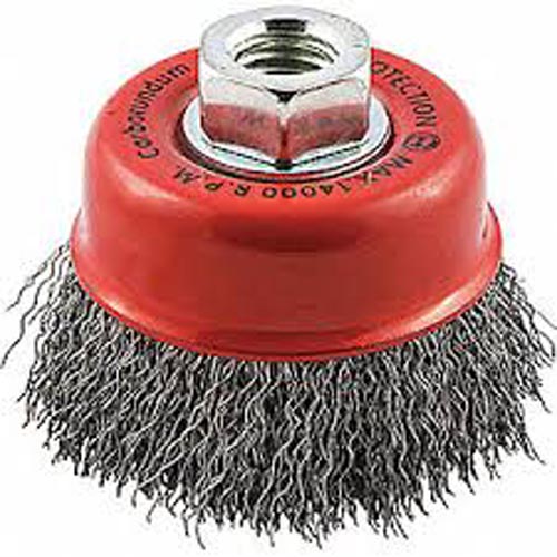 WIRE BRUSH CRIMPED CUP 3