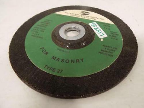 Bullard 7 X 1/4 Type 27 Grinding Wheel For Masonry 20766