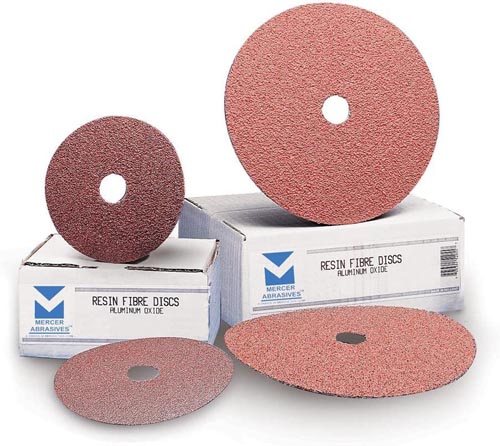 Mercer Abrasives 305100-25 9-1/8-Inch by 7/8-Inch Aluminum Oxide Resin Fibre