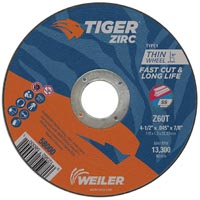 41/2 FLAT THIN CUTOFF WHEEL Z60T