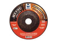 4-1/2" x 1/4" x 7/8" A24U T27 Depressed Center Grinding Wheel - Single Grit,