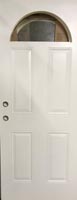 32X80 FG 4PANEL SUNBURST DOOR WH