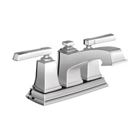 Moen Boardwalk WS84800 Bathroom Faucet, 2-Faucet Handle, 3-1/4 in H Spout,