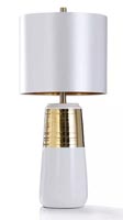 ALMANZI GOLD TABLE LAMP 31X13