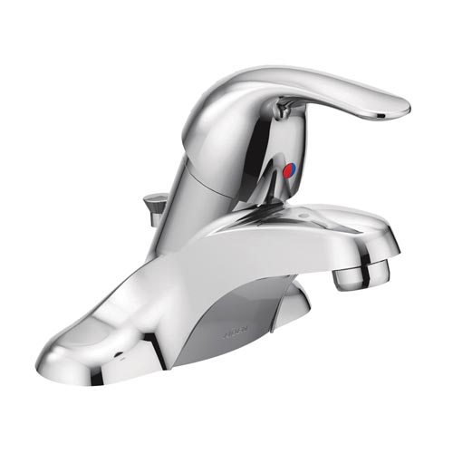 Moen Adler WS84503 Bathroom Faucet, 1-Faucet Handle, 2 in H Spout, Metal,