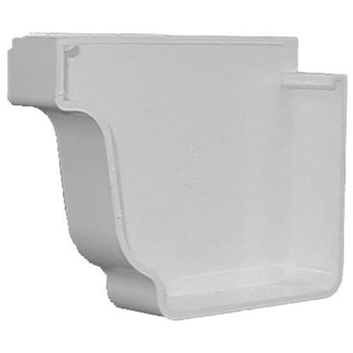 Genova or sub AW102K White Vinyl Left Hand End Cap