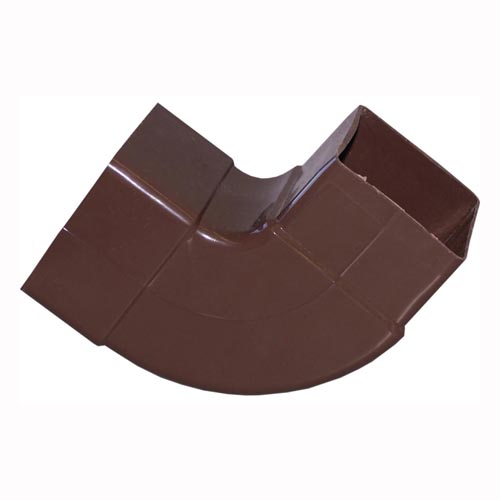 GENOVA RB209 Downspout Elbow, Vinyl, Brown