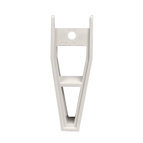 Genova or sub RW112 Raingo White Vinyl Gutter Bracket Spacer