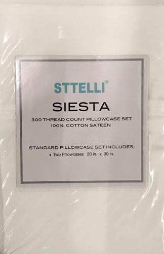 STT SIESTA STANDARD P/CASE SNOW