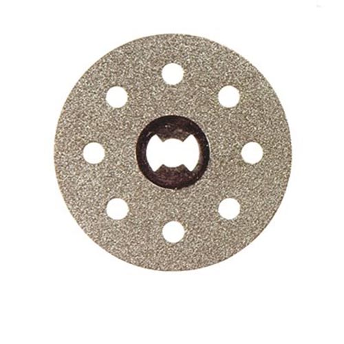 Dremel EZ Lock 1-1/2 in. Rotary Tool Diamond Tile Cutting Wheel for Tile and