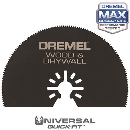 Dremel Multi-Max Oscillating Tool 3.5 in. Saw Blade for Wood and Drywall