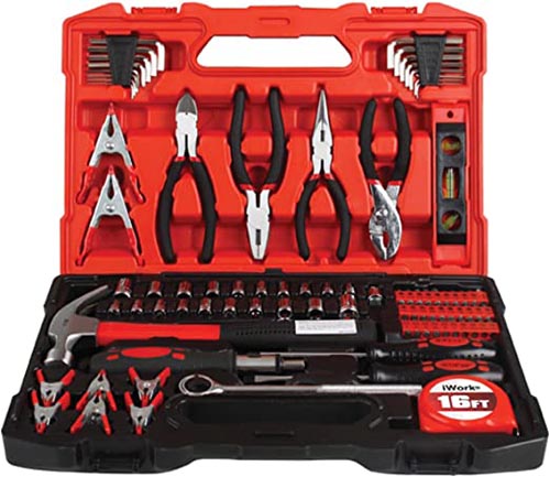 iWORK 80-789 Tool Set, Steel, 90-Piece