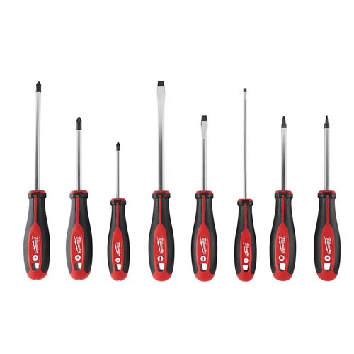 Milwaukee 8 Piece Screwdriver Kit with ECX