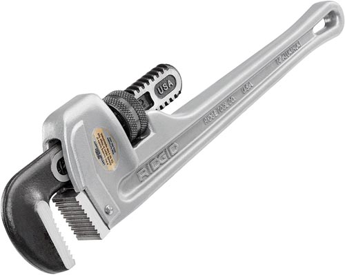 814 PIPE WRENCH ALUMIMUN