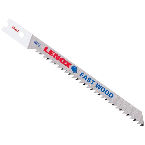 Lenox 20756CT456J Jig Saw Blade, 6 TPI, HCS, Smooth