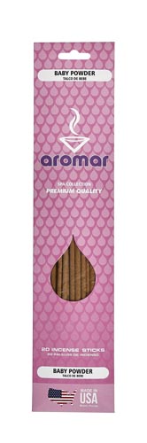 AROMAR INCENSE BABY POWDER