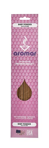 AROMAR INCENSE BABY POWDER