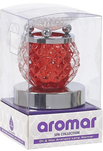 AROMAR ELECT OIL BURNER LAMP RED