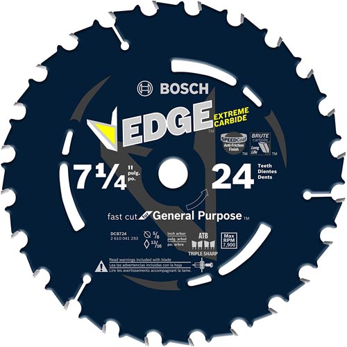 BOSCH FRAMING BLADE 24T 7-1/4