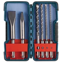 BULLDOG TRADE SET CHISEL/DRILLS