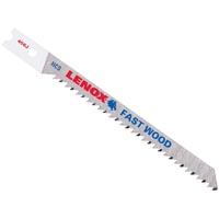 Lenox 20756CT456J Jig Saw Blade, 6 TPI, HCS, Smooth