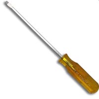 SCREWDRIVER 3/16X6 CHROME PLATED