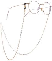 EYEWEAR CHAIN SILVER FINISH