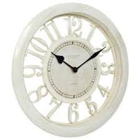 LC 11.5" FLOATING DIAL WALL CLOC