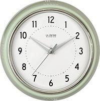 9.5" DINER CLOCK ASST COLORS