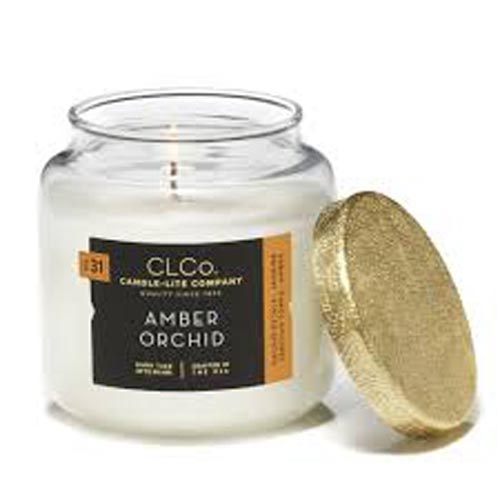 CANDLE-LITE AMBER ORCHID 14oz