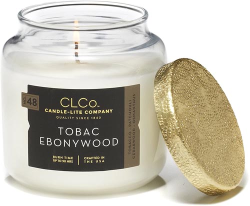 CANDLE-LITE Tobac Ebonywood