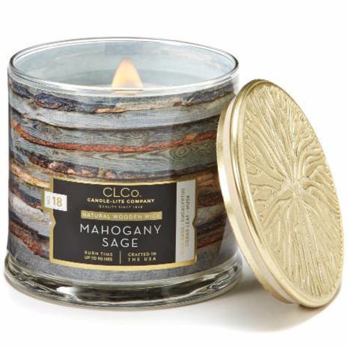 CANDLE MAHOGANY SAGE 14OZ