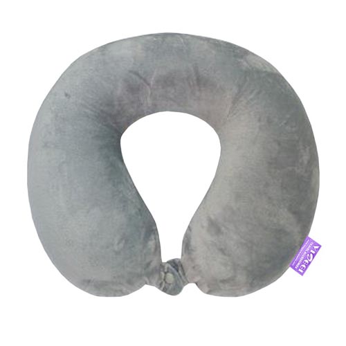 GG NECK PILLOW MEMORY FOAM GRY