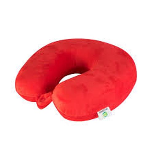 GG NECK PILLOW MEMORY FOAM RED