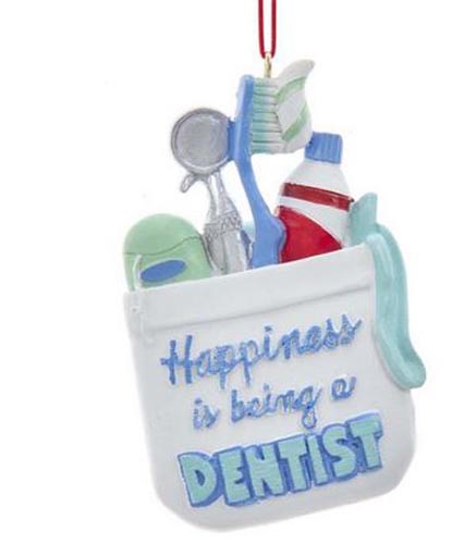 3.5"DENTIST SUPPLIES BAG ORNAMEN