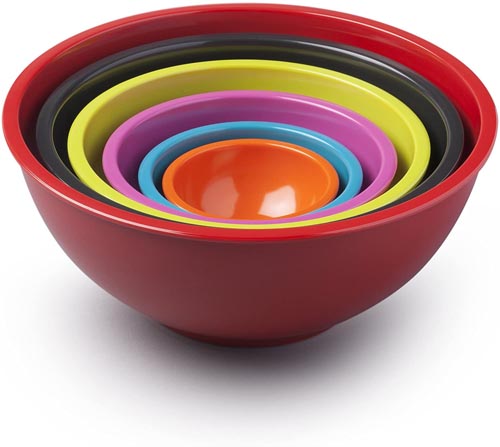 8PC MIXING BOWL SET BRIGHTS