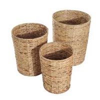 3PC BASKET RND BROWN